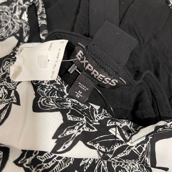 Express Black & White Tank! - Picture 3 of 3